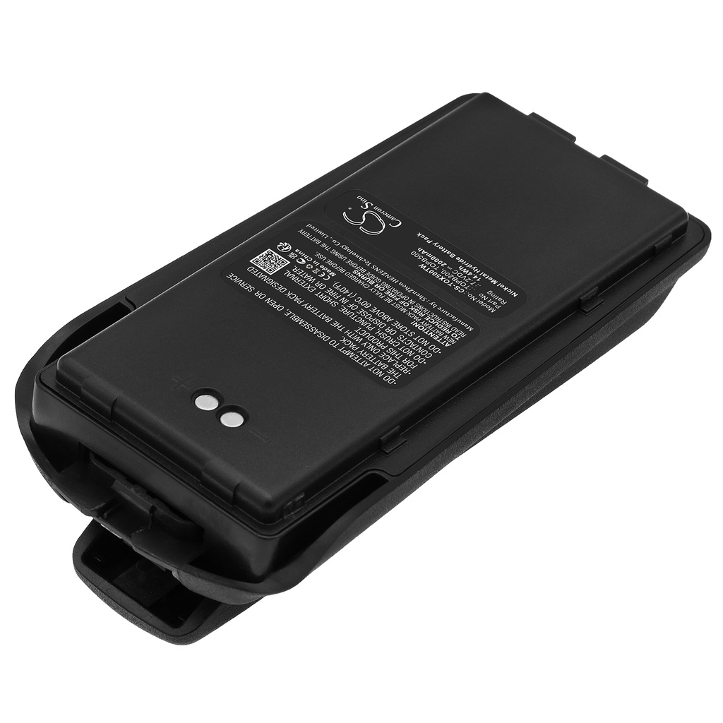 TOX500TW | Batería Compatible Walkie | Tait | Radon | Ma-Com-Ericsson | Harris | GE-Ericsson | GE | Li-ion | 2000 mAh | 14.40Wh | 7.2V