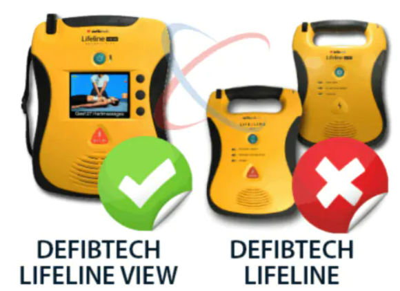 Defibtech Lifeline View electrodos pediátricos