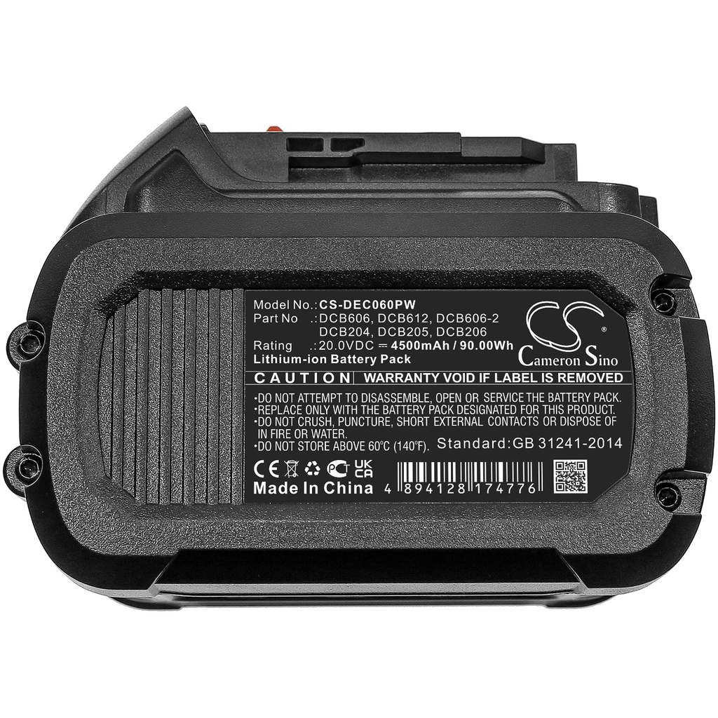 Batería Compatible De Walt | Li-ion | 4500 mAh | 90,00Wh | 20,0V (copia)