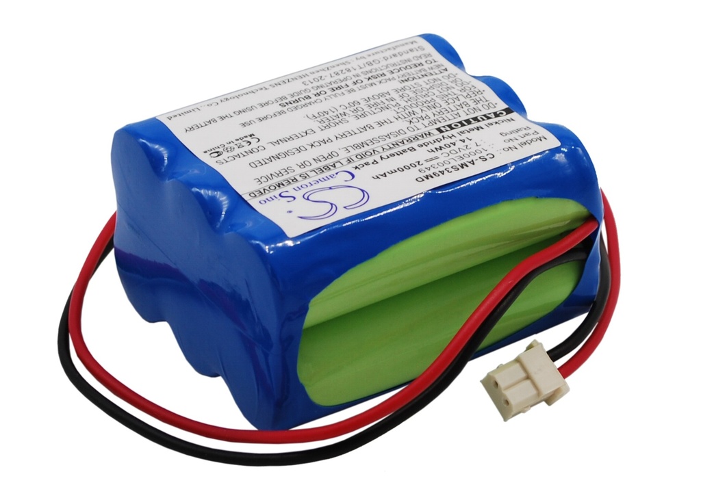 AMS349MD | Batería Compatible Alaris | Ni-MH | 2000 mAh | 14.40Wh | 7.2V