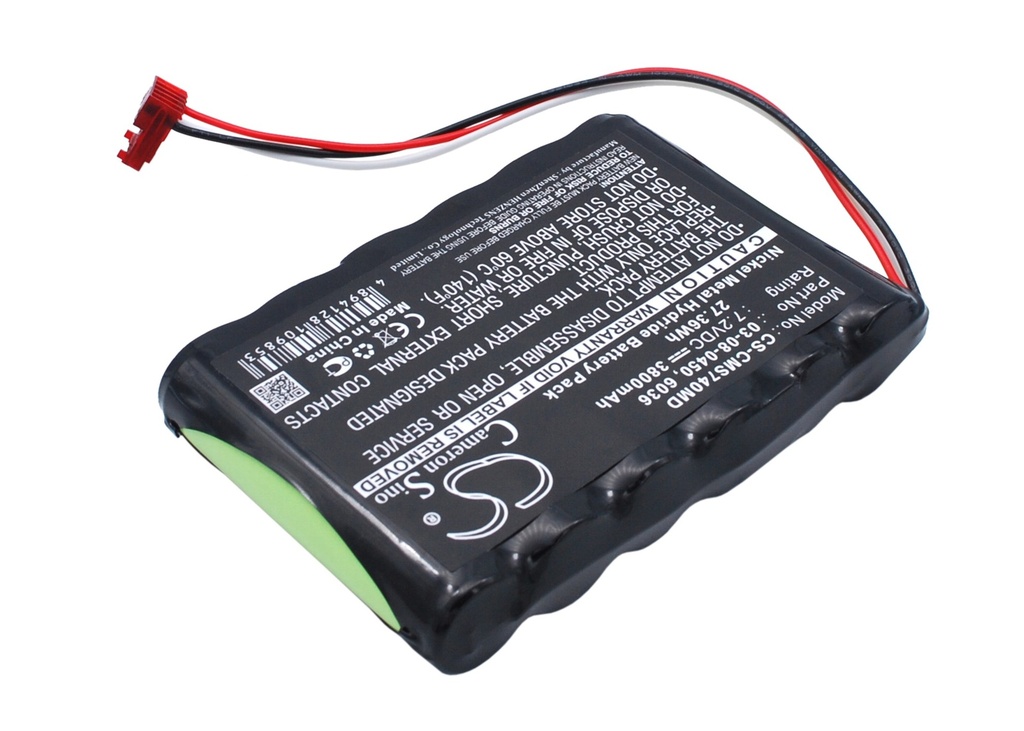 CMS740MD | Batería Compatible Casmed | Ni-MH | 3800 mAh | 27.36Wh | 7.2V