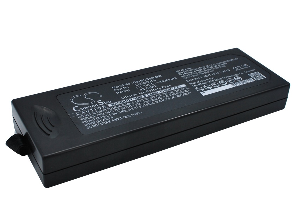 MVS800MD | Batería Compatible Mindray | Li-ion | 4400 mAh | 48.84Wh | 11.1V