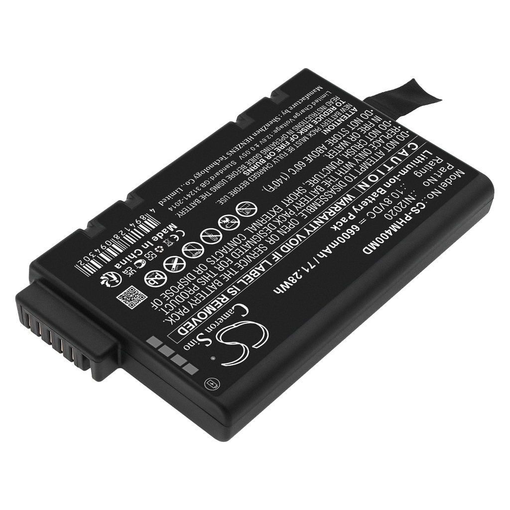 PHM400MD | Batería Compatible Philips | Li-ion | 6600 mAh | 71.28Wh | 10.8V