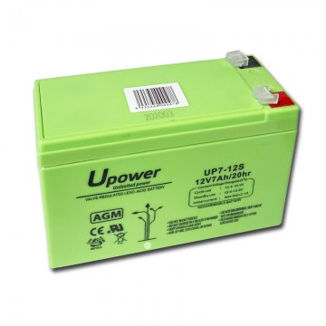 UP7-12S | Batería U-power | 12V | 7Ah | AGM