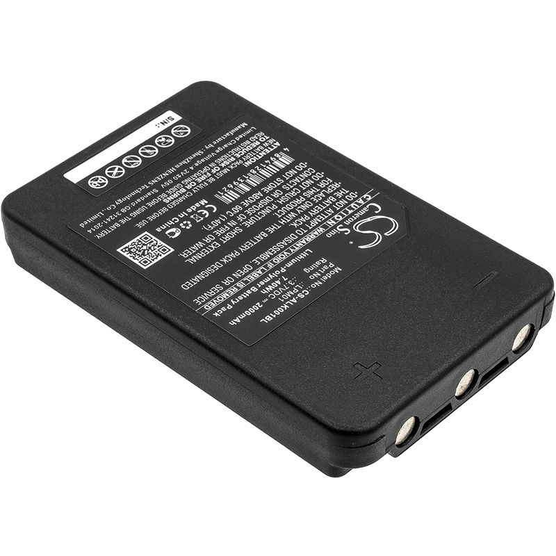 ALK001BL | Batería Compatible Autec | Li-Polymer | 2000 mAh | 7.40 Wh | 3.7V