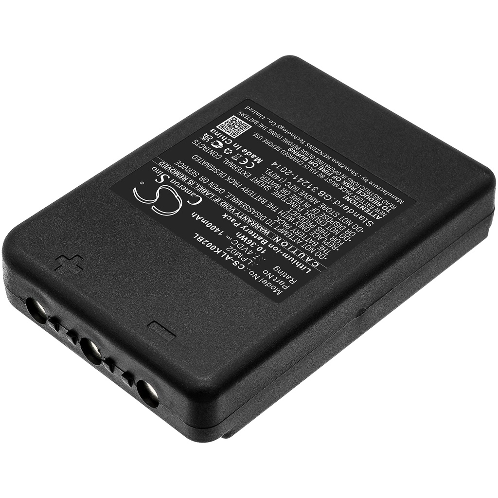 ALK002BL | Batería Compatible Autec | Li-ion | 1400 mAh | 10.36 Wh | 7.4V