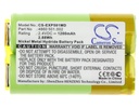 EXP501MD | Batería Compatible Eppendorf | Ni-MH | 1200 mAh | 2.88 Wh | 2.4V