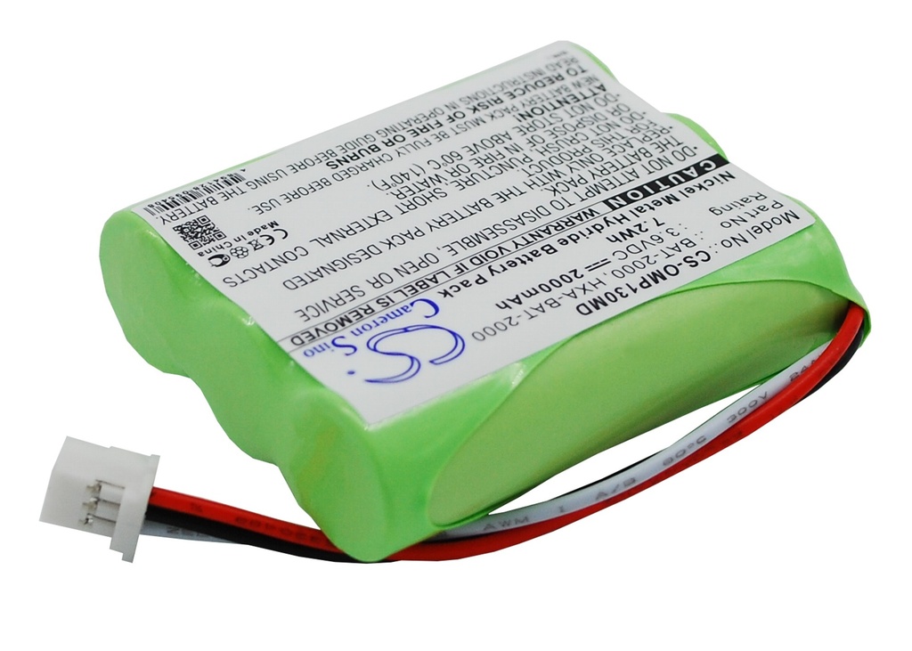 OMP130MD | Batería Compatible Omron| Li-ion | 2000 mAh | 7.20 Wh | 3.6V