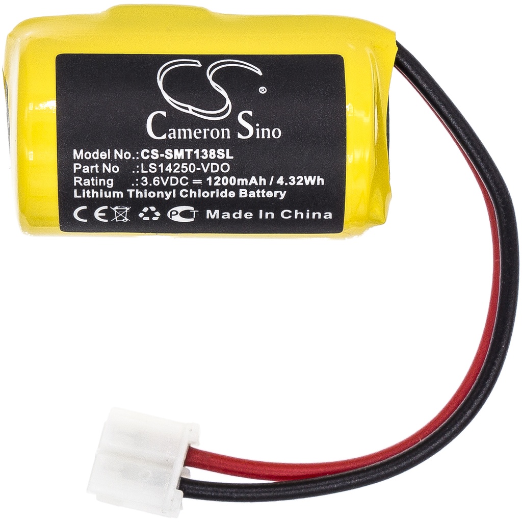 Batería Compatible PLC Siemens |  |  Li-SOCI2 | 1200 mAh | 4.32Wh | 3.6V