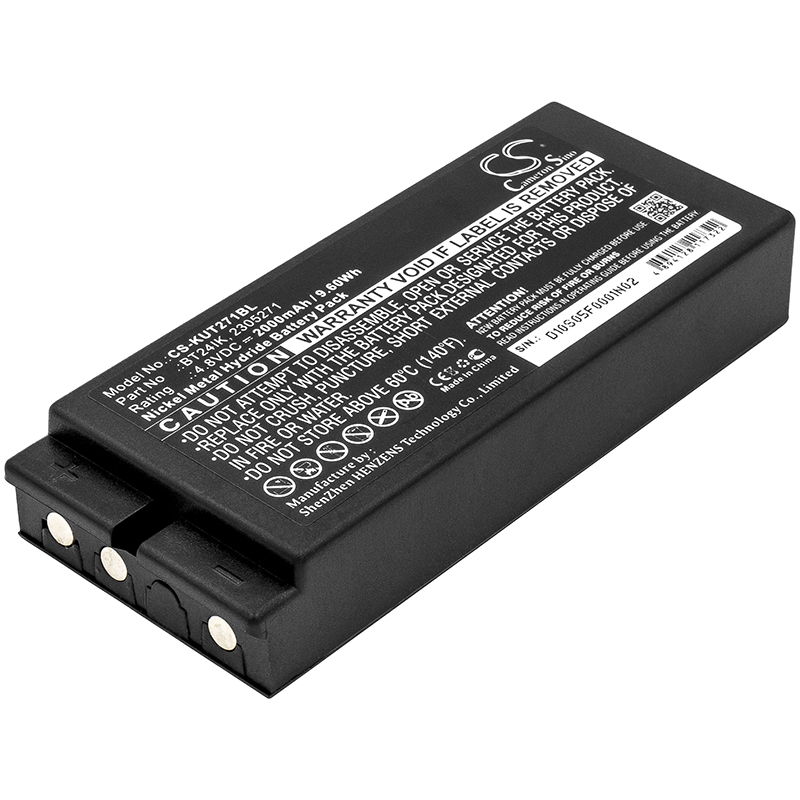 CS-KUT271BL | Batería Compatible IKUSI | Iribarri | Ni-MH | 2000 mAh | 9.6Wh | 4.8V