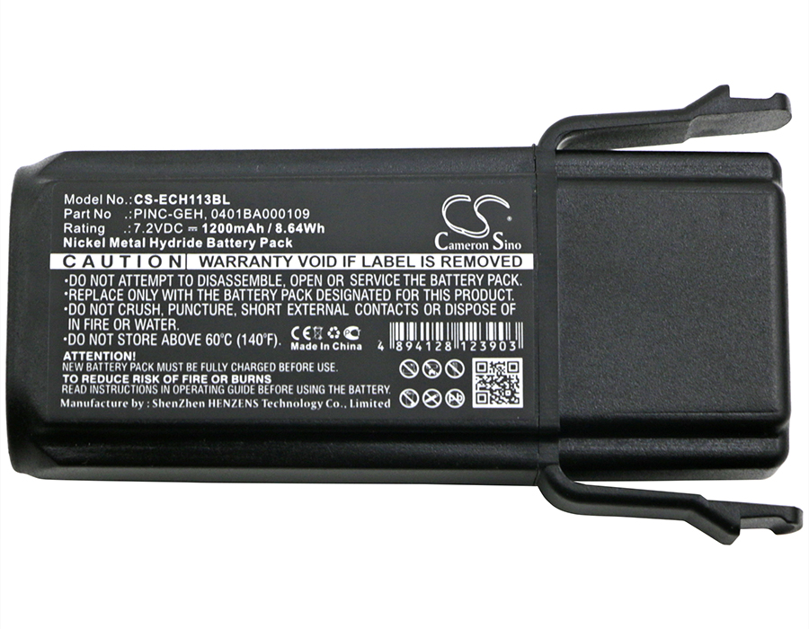 CS-ECH113BL | Batería Compatible | Elca | Ni-MH | 1200 mAh | 8.64Wh | 7.2V