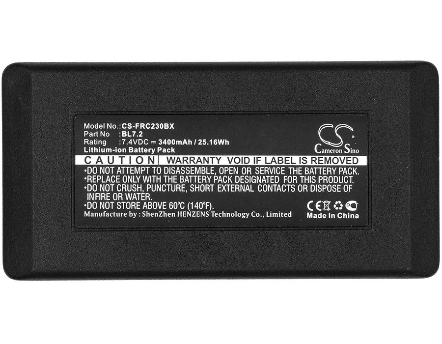 CS-FRC230BX | Batería Compatible | Falard | Li-ion | 3400 mAh | 25.16Wh | 7.4V