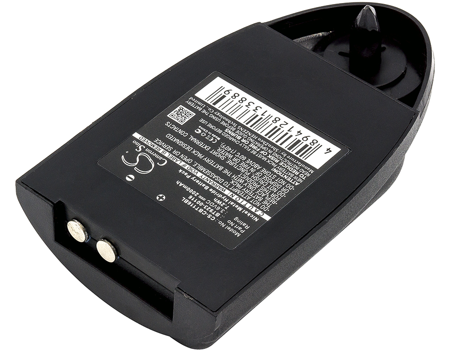 CS-CBT116BL | Batería Compatible | Cattron Theimeg | Laird | Ni-MH | 2000 mAh | 7.20Wh | 3.6V