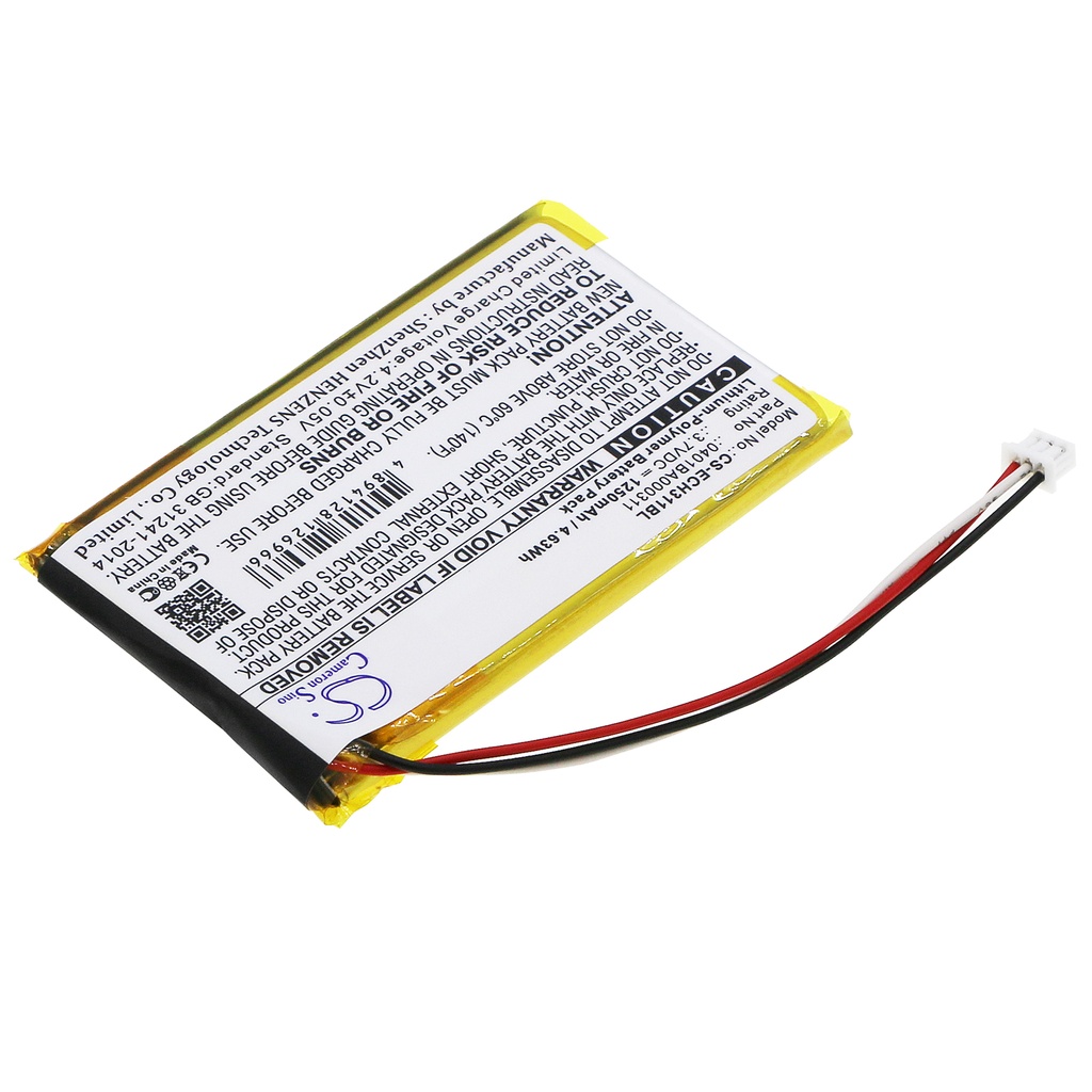 CS-ECH311BL | Batería Compatible ELCA | Li-Polymer | 1250 mAh | 4.63Wh | 3.7V