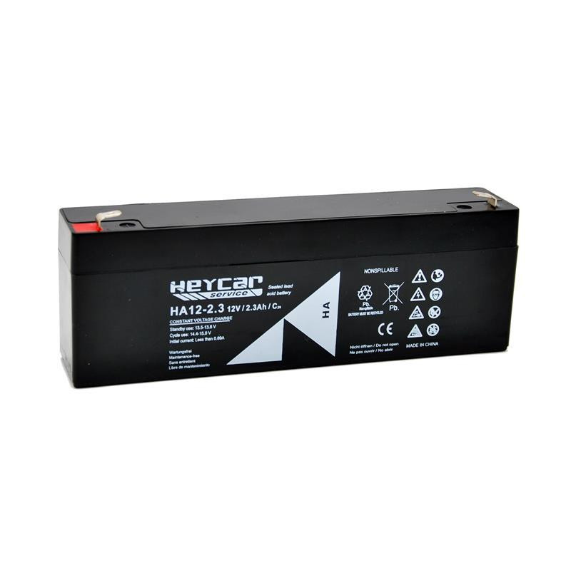 HA12-2.3 HEY | Batería HEYCAR | AGM | 12V | 2.3Ah