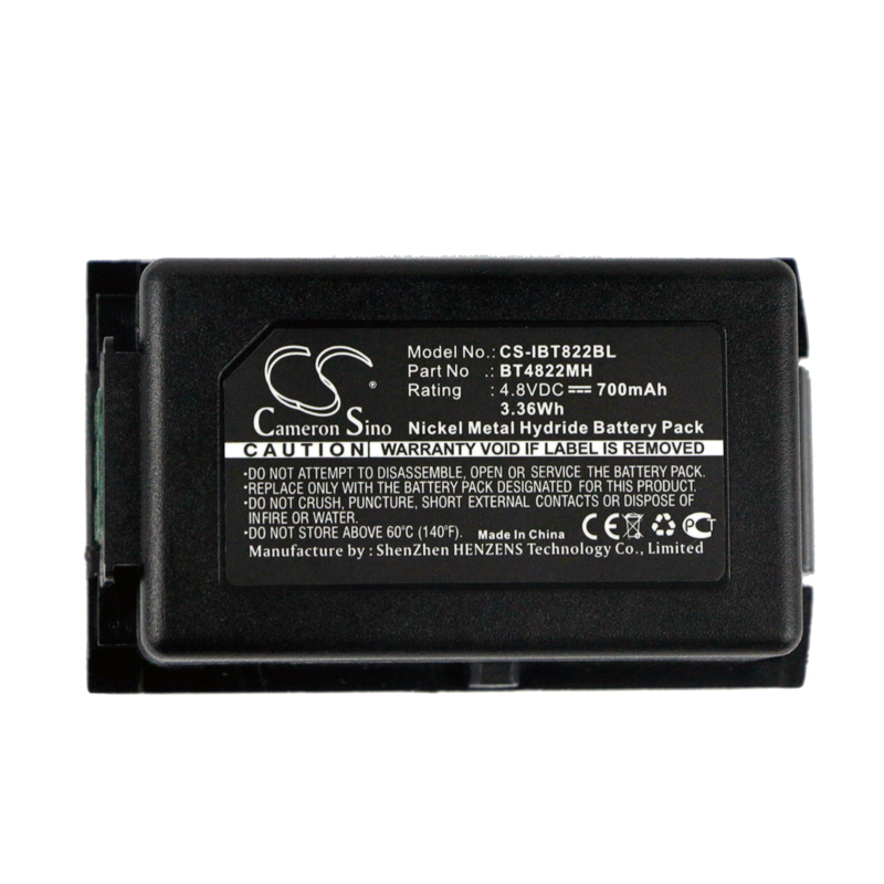 CS-IBT822BL | Compatible Battery | ITOWA | Ni-MH | 700 mAh | 3.36Wh | 4.8V