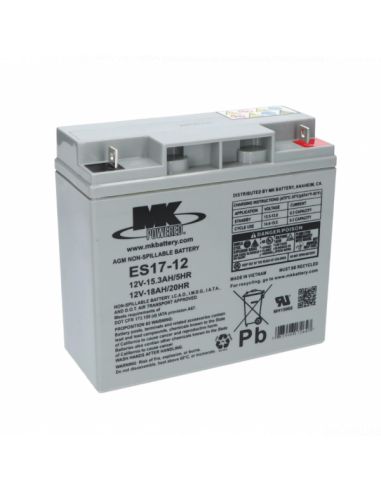 Battery MK Powered ES17-12 | 12V | 18Ah | AGM