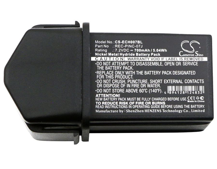 ECH007BL | Batería Compatible | Elca | Ni-MH | 700 mAh | 5.04Wh | 7.2V