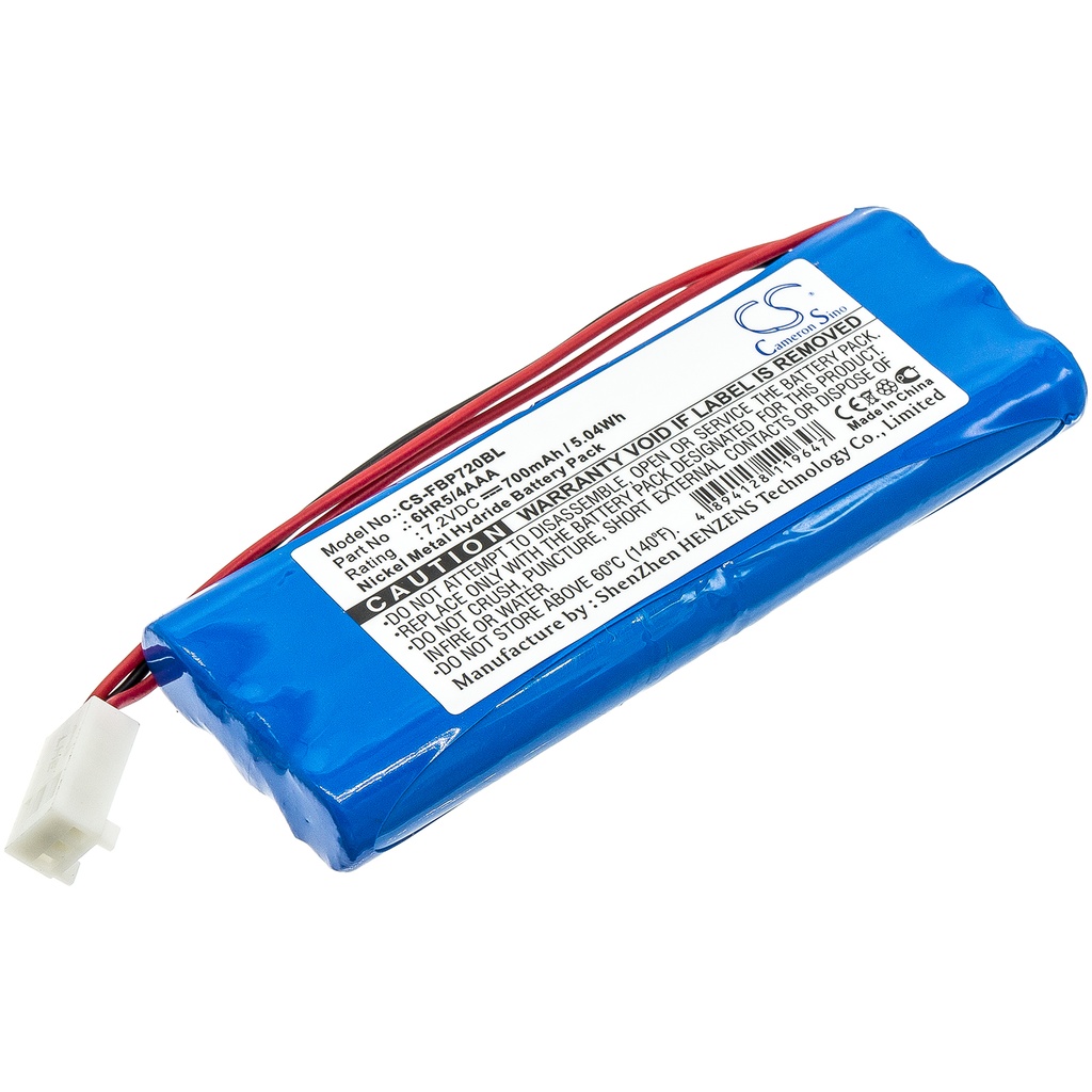 CS-FBP720BL | Compatible Battery | falard | Ni-MH | 700mAh | 5.04Wh | 7.2V