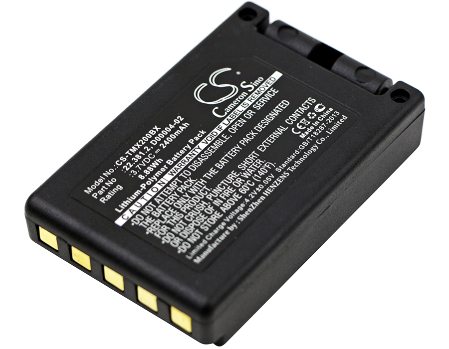 TMX200BX | Batería Compatible | Tele Radio | Ni-MH | 2400 mAh | 8.88Wh | 3.7V