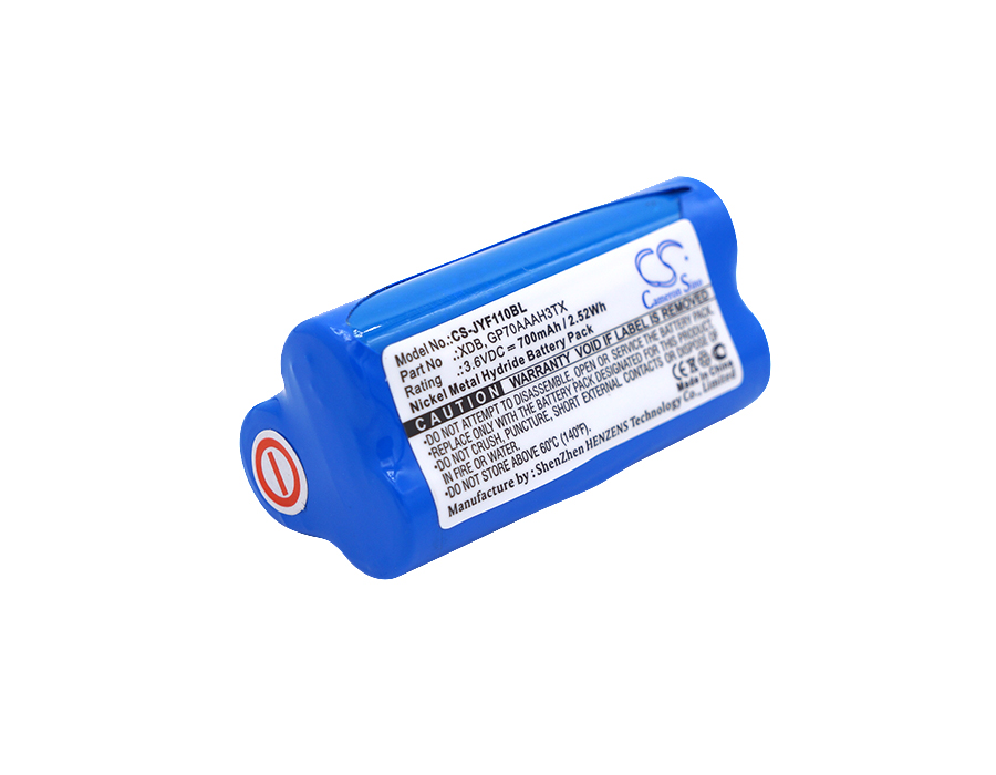 JYF110BL | Batería Compatible | JAY | Ni-MH | 700 mAh | 2.52Wh | 3.6V