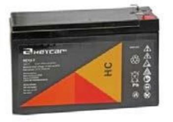 HA12-7.2F2C HEY | Batería HEYCAR | AGM | 12V | 7.2Ah