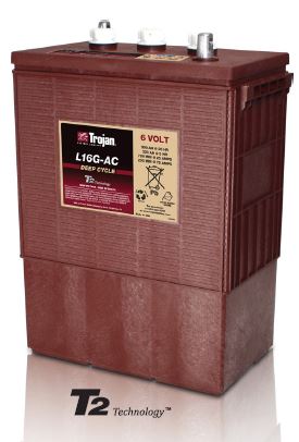 Trojan L16G-AC | 6V | 433Ah | Lead Acid Battery