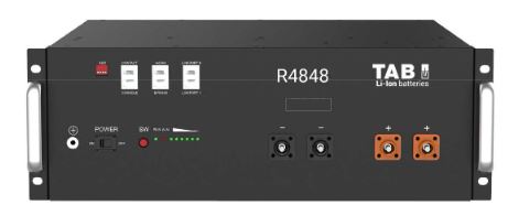 Lithium Rack Battery | Li-ion | 48V | 4800 Wh