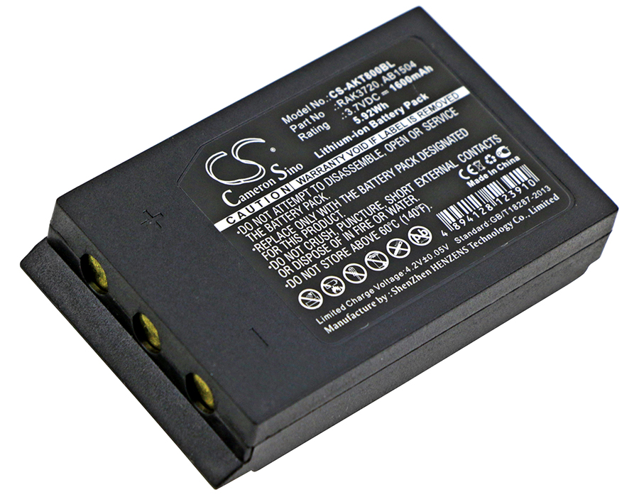 AKT800BL | Batería Compatible Akerstroms | Li-ion | 1600 mAh | 5.92Wh | 3.7V