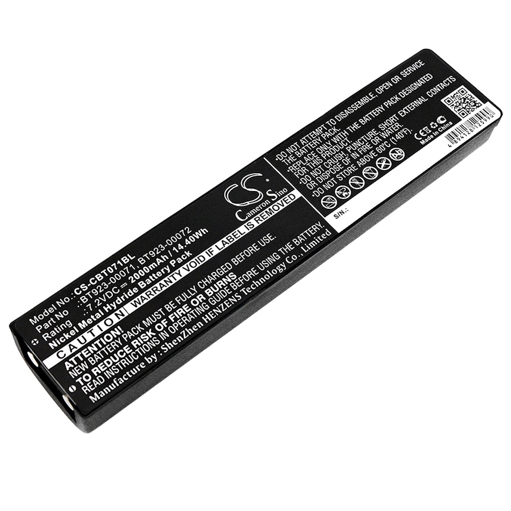 CBT071BL | Batería Compatible Cattron Theimeg | Ni-MH | 2000 mAh | 14.40 Wh | 7.2V