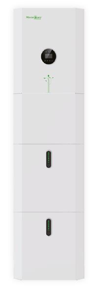 Inversor monofásico 5 kW + 1 módulo batería 5.1 kWh + accesorios