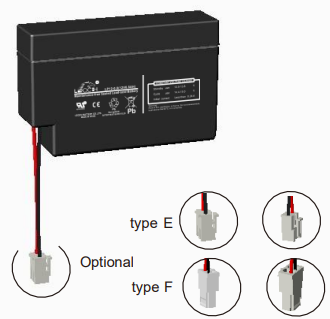 HA-12-0.8 HEY | HEYCAR | AGM | 12V | 0.8Ah Battery