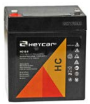 HC12-5 HEY | Batería HEYCAR | AGM | 12V | 5Ah