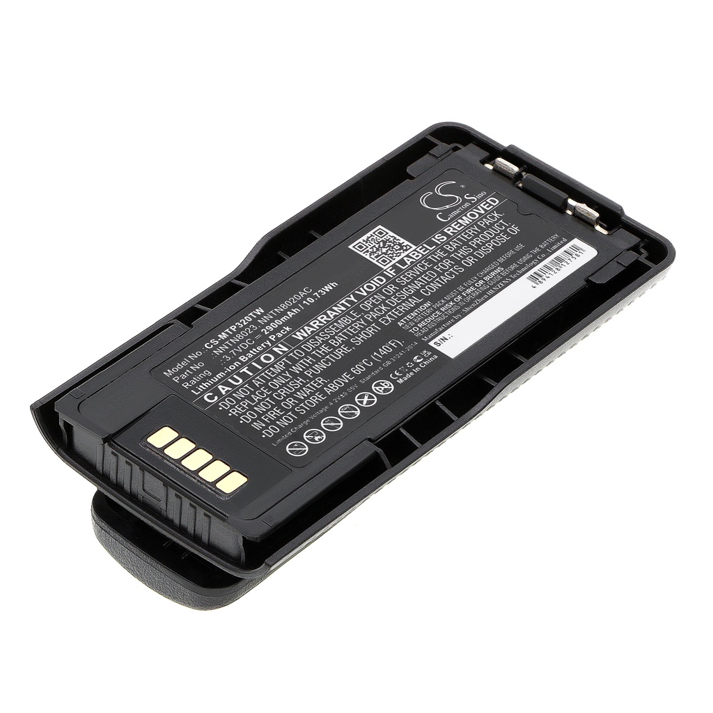 MTP320TW | Batería Compatible Walkie | Motorola | Li-ion | 2900 mAh | 10.73 Wh | 3.7V