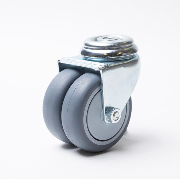 Swivel caster wheel without brake : Arjo Compatible