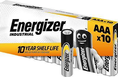 AAA Alkaline Battery 1.5V | Energizer Industrial | Pack of 10 pcs