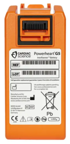 Cardiac Science Batería Powerheart G5