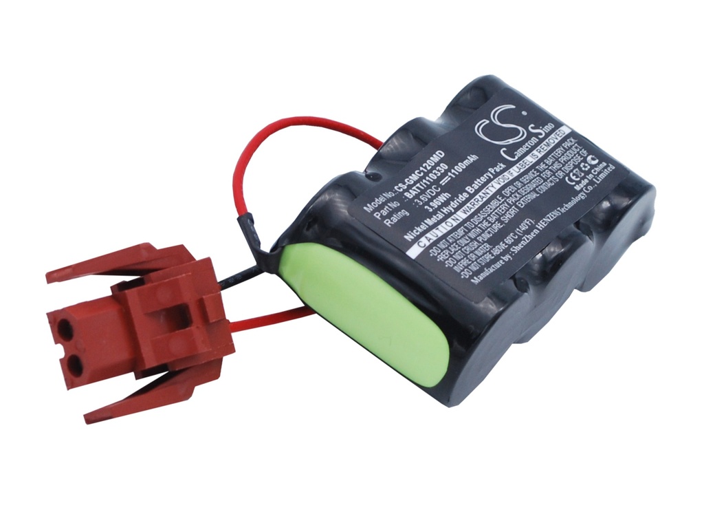 GMC120MD | Batería Compatible GE | Ni-MH | 1100 mAh | 3.96Wh | 3.6V