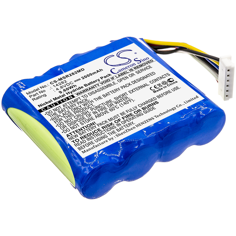 MSR282MD | Masimo Compatible Battery | Ni-MH | 2000 mAh | 9.60Wh | 4.8V