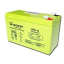 UP9-12 | Batería U-power | 12V | 9Ah | AGM