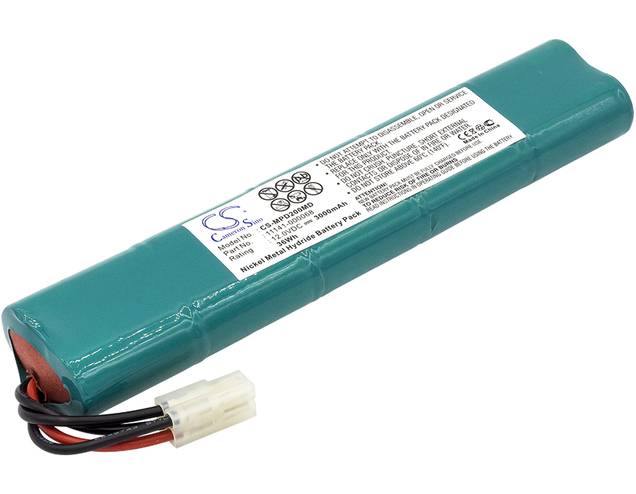 MPD200MD | Batería Compatible Physio-Control | Ni-MH | 3000 mAh | 36.00 Wh | 12.0V