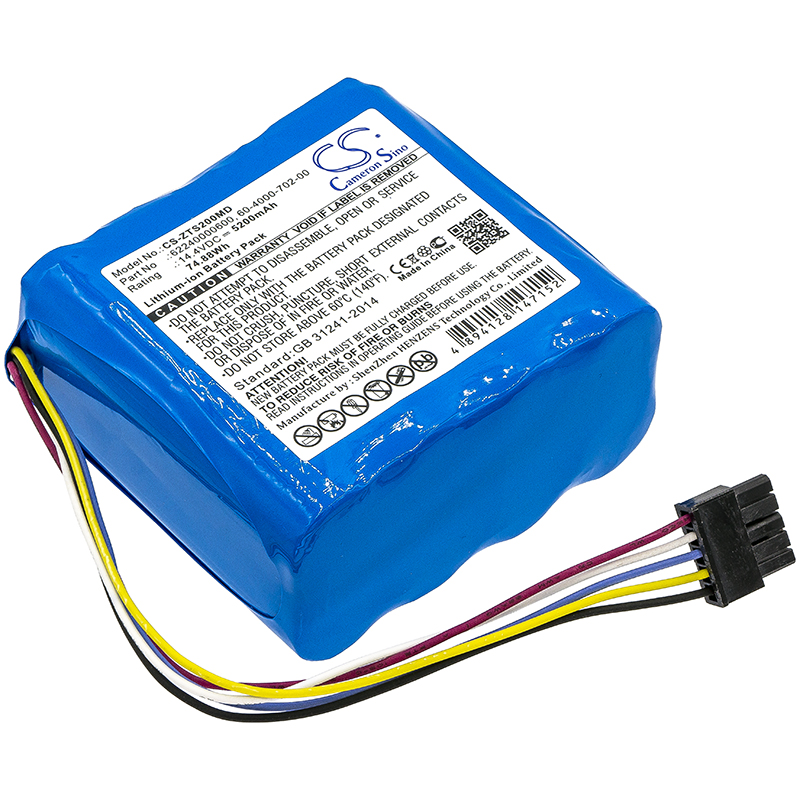 ZTS200MD | Batería Compatible Zimer | Li-ion | 5200 mAh | 74.88 Wh | 14.4V