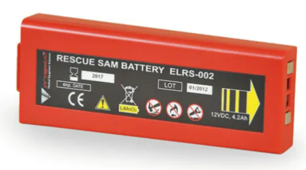 Batería Original Progetti Desfibrilador Rescue Sam | LiMnO2 | 4.2Ah | 12.0V