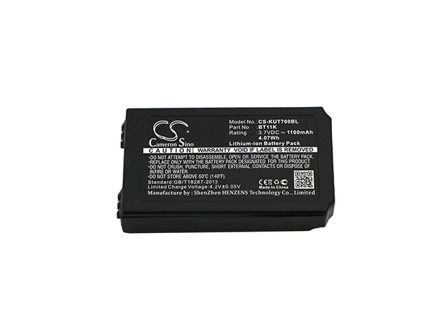 KUT700BL | Batería Compatible | IKUSI | Li-ion | 1100 mAh | 4.07Wh | 3.7V 