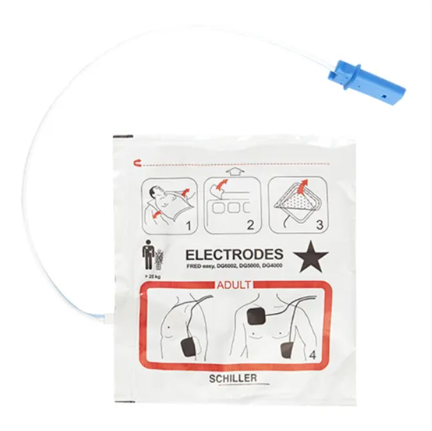 Schiller Fred Easy adult electrodes