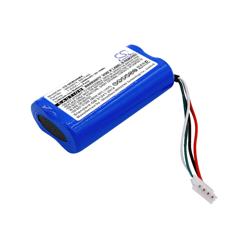 DEM540MX | Batería Compatible Drager | Monitor Infinity M540 | Li-ion | 3400 mAh | 25.16 Wh |  7.4V