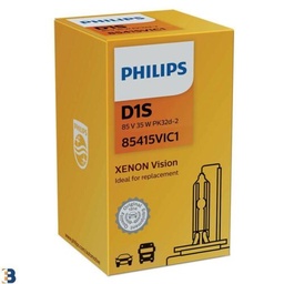 [PH 85415VIC1] D1S 35W PK32d-2 Vision Xenon 4300K 1st. Philips