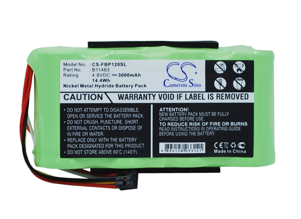[FBP120SL] CS-FBP130SL | Batería | Compatible Fluke | Ni-MH | 3000 mAh | 14.40Wh (copia)