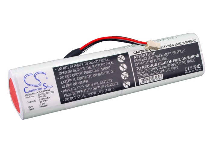 [FBP190] FBP190 | Batería Compatible Fluke | Ni-MH | 3600 mAh | 25.92Wh | 7.2V