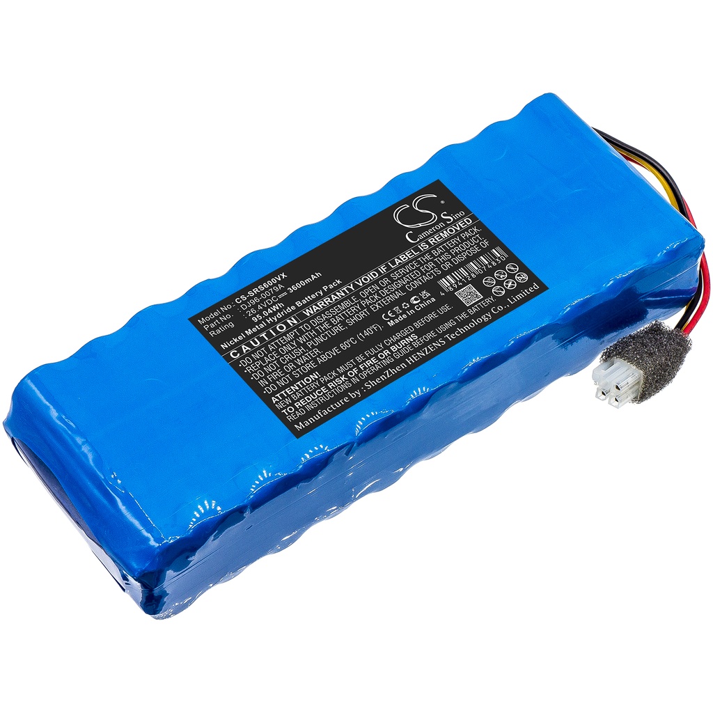 [SRS600VX] Compatible Battery SAMSUNG VAC ROBOT |  Ni-MH | 3600mAh | 95.04Wh | 26.4V